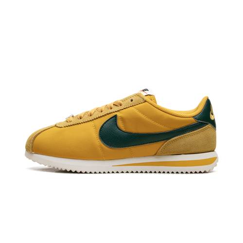 ナイキ コルテッツ \"YELLOW GREEN\"" スニーカー レディース NIKE CORTEZ TEXTILE WMNS OCHRE GORGE DZ2795 702 /"