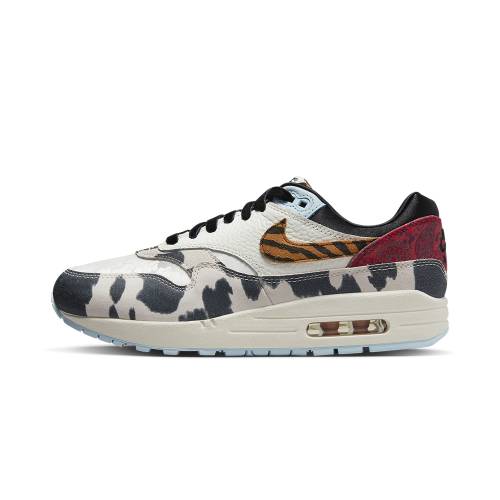 ナイキ マックス スウッシュ スウォッシュ エア湖マックス \u002787 \"TIGER PRINT\"" スニーカー レディース NIKE AIR MAX 1 MNS WMNS SWOOSH COW FD0827 133 /"