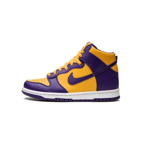 ナイキ ダンク 御機嫌 ダンクハイ \"LAKERS\"" お坊っちゃん キッズ NIKE DUNK HIGH GS DZ4454 500 / もの言う花 マタニティ スニーカー"
