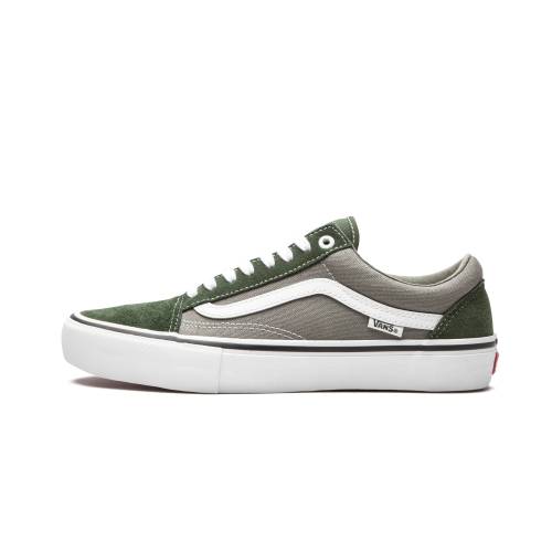 ヴァンズ バンズ 労働者階級 薄墨色 薄墨色 年寄りの学院 \"FOREST WHITE\"" スニーカー メンズ VANS OLD SKOOL PRO / GREY VN0A45JC1ST"