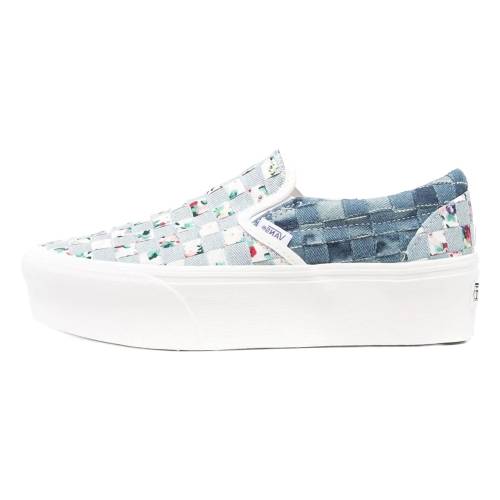 ヴァンズ バンズ ウーブン 古典派音楽 スリッポン \"FLORAL\"" スニーカー メンズ VANS WOVEN CLASSIC SLIP-ON STACKFORM VN0A7Q5RB12 /"