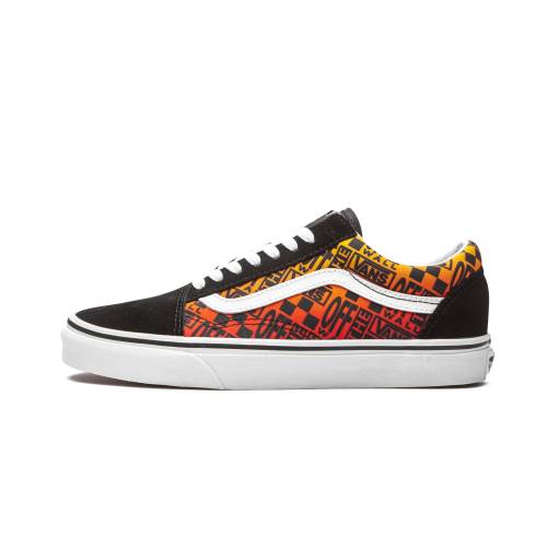 ヴァンズ バンズ 年寄りの学院 \"OFF ORANGE\"" スニーカー メンズ VANS OLD SKOOL THE WALL LOGOS - VN0A4U3B2N5 /"