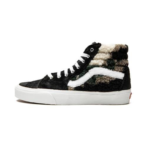 ヴァンズ バンズ 滑るご機嫌 \"CAMO\"" スニーカー メンズ VANS SK8-HI SHERPA VN0A5JMJA58 /"