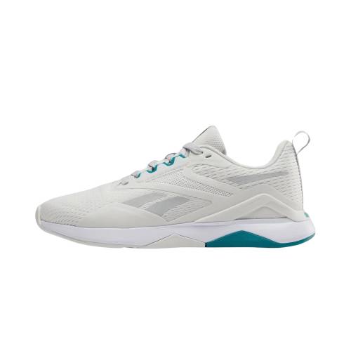 リーボック 灰色 グレー 2.0 "BARELY WHITE" スニーカー レディース REEBOK NANOFLEX TR WMNS GREY TEAL 100211847 /｜スニケス