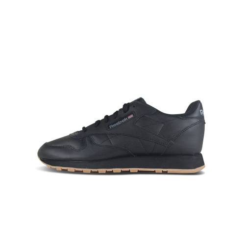 リーボック クラシック レザー \"BLACK GUM\" ジュニア キッズ REEBOK CLASSIC LEATHER GS GZ6093 / ベビー マタニティ スニーカー