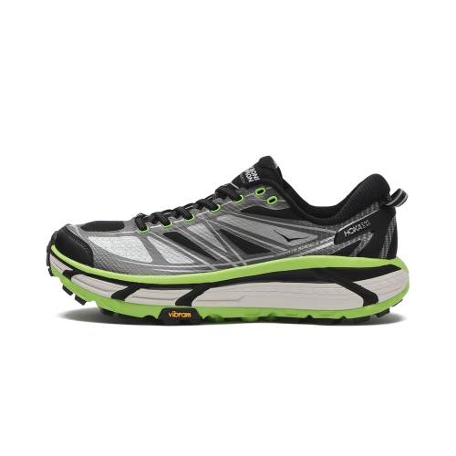スピード \"BLACK GREEN\" スニーカー メンズ HOKA MAFATE SPEED 2 / ELECTRIC 1126851 BCKLC