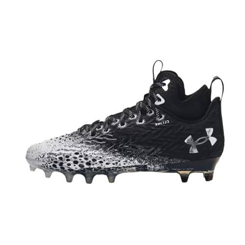 アンダーアーマー "BLACK SILVER" スニーカー レディース UNDER ARMOUR SPOTLIGHT CLONE MC WMNS METALLIC 3026343 001 /|スニケス