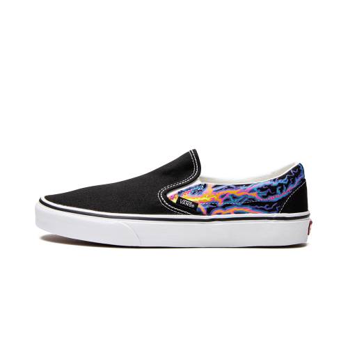 ヴァンズ バンズ 古典派音楽 \"ELECTRIC FLAMES\"" スニーカー メンズ VANS CLASSIC SLIP-O VN000XG8B03 /"