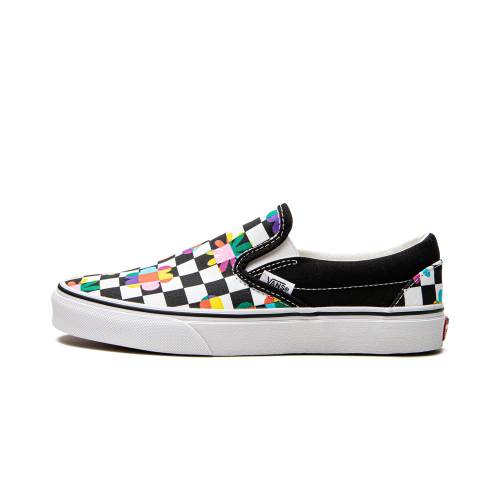 ヴァンズ バンズ 古典派音楽 スリッポン \"FLORAL CHECKERBOARD\"" スニーカー メンズ VANS CLASSIC SLIP-ON VN000XG8B05 /"