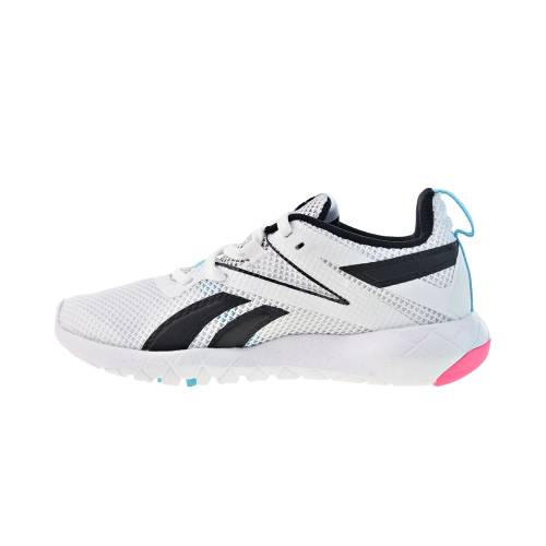 リーボック メガ 貨物自動車 活動の領域 \"WHITENEON PINK\"" スニーカー レディース REEBOK MEGA FLEXAGON TRACK AND FIELD WMNS \""WHITE-NEON BLUE-SOLAR H67656 /"