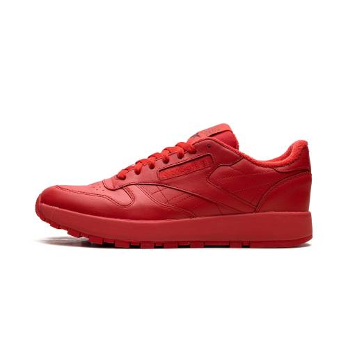 リーボック 古典派音楽 なめし革 \"MAISON RED\"" スニーカー メンズ REEBOK CLASSIC LEATHER TABI MARGIELA - VECTOR H04866 /"