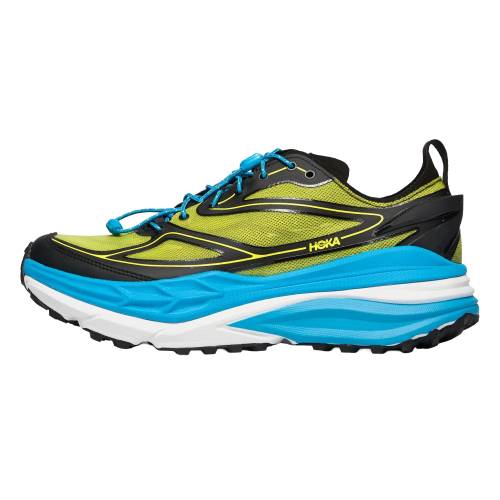 \"BLACK BLUE\"" スニーカー メンズ HOKA ONE STINSON ONE7 / SKYWARD 1168931 BKSK"