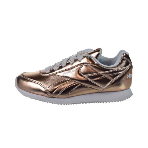 リーボック クラシック レザー 2.0 \"ROSE WHITE\" ジュニア キッズ REEBOK ROYAL CLASSIC LEATHER PS GOLD/WHITE\" CN1328 / ベビー マタニティ スニーカー