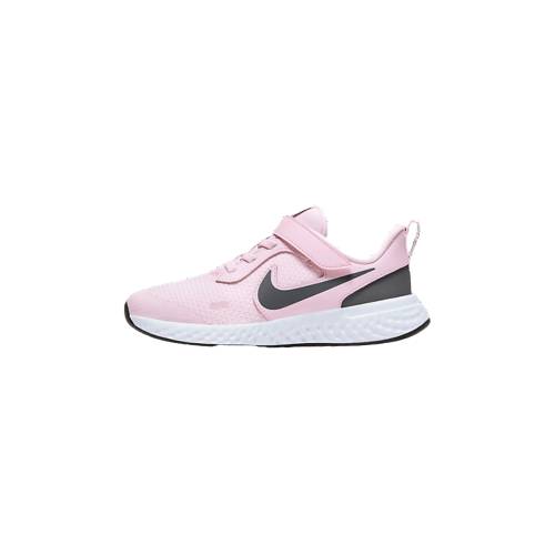 ナイキ レボリューション \"PINK GREY\" ジュニア キッズ NIKE REVOLUTION 5 PS FOAM/DARK BQ5672 601 / ベビー マタニティ スニーカー