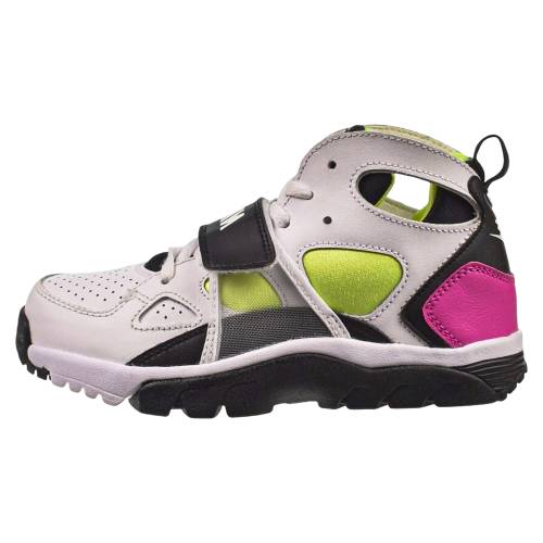 ナイキ トレーナー ハラチ エアトレーナー \"FUCHSIA VOLT\" ジュニア キッズ NIKE AIR TRAINER HUARACHE GS CJ0408 100 / ベビー マタニティ スニーカー