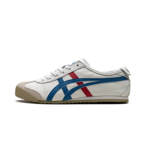 メキシコ合衆国 青み 青色 オニツカタイガー \"WHITE 2023\"" スニーカー メンズ ONITSUKA TIGER MEXICO 66 / BLUE - 1183C102 100"