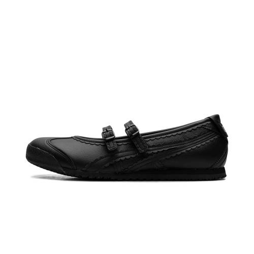 メキシコ オニツカタイガー \"BLACK BLACK\" スニーカー メンズ ONITSUKA TIGER MEXICO 66 TGRS 1182A660 001 /