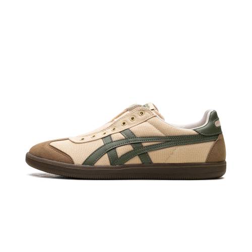 スリッポン 赤銅色 赤銅色 オニツカタイガー \"BEIGE GREEN\"" スニーカー メンズ ONITSUKA TIGER TIGER TOKUTEN SLIP-ON BROWN 1183C129 250 /"