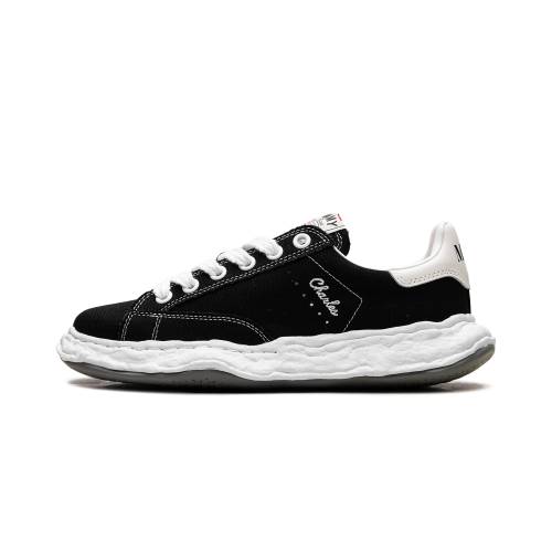 メゾン ミハラヤスヒロ "BLACK" スニーカー メンズ MAISON MIHARA YASUHIRO CHARLES ORIGINAL SOLE LOW CANVAS A12FW703 BLK /|スニケス