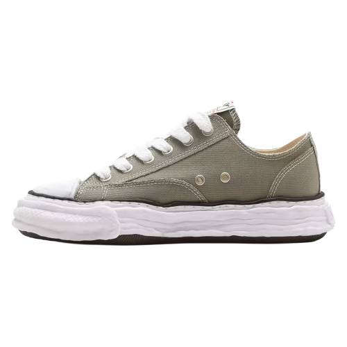 メゾン ミハラヤスヒロ "GREEN" スニーカー メンズ MAISON MIHARA YASUHIRO PETERSON 23 OG SOLE CANVAS LOW A11FW702 GRN /｜スニケス