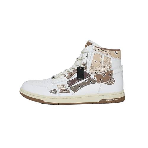 アミリ \"BONES\"" スニーカー メンズ AMIRI BANDANA SKEL HI TOP PF22MFS032 126 /"