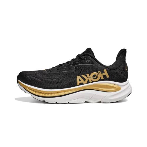 \"BLACK GOLD\"" スニーカー メンズ HOKA CLIFTON 10 / 1162030 BKGD"
