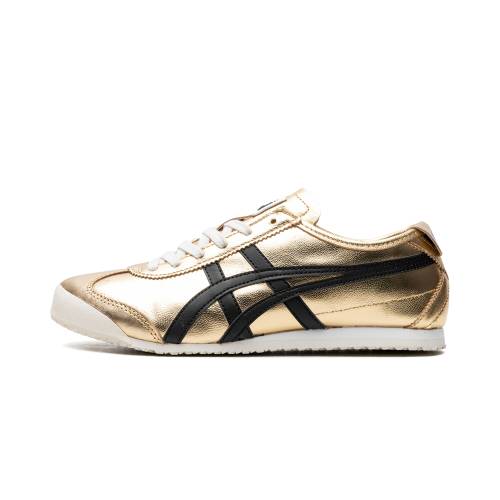 メキシコ オニツカタイガー \"GOLD BLACK\" スニーカー メンズ ONITSUKA TIGER MEXICO 66 / 1183B566 200