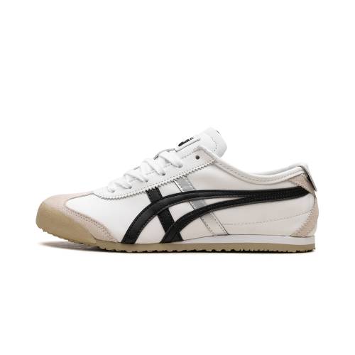 メキシコ合衆国 オニツカタイガー \"WHITE BLACK\"" スニーカー メンズ ONITSUKA TIGER MEXICO 66 / DL408 0190"