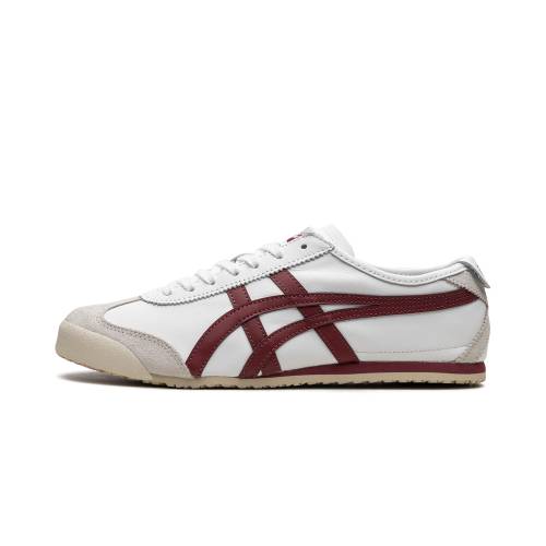 メキシコ合衆国 オニツカタイガー \"WHITE BURGUNDY\"" スニーカー メンズ ONITSUKA TIGER MEXICO 66 D4J2L 0125 /"