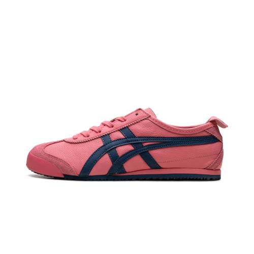 メキシコ合衆国 サクラ色 オニツカタイガー \"LEATHER BLUE\"" スニーカー メンズ ONITSUKA TIGER MEXICO 66 PINK CAMEO MAKO 1183B771 700 /"