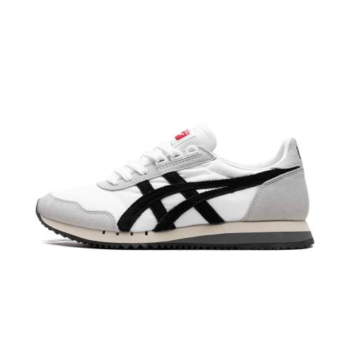 白いこと 白いこと オニツカタイガー \"BLACK GREY\"" スニーカー メンズ ONITSUKA TIGER DUALIO WHITE D600N 0190 /"