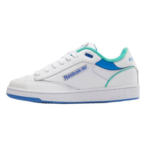 リーボック 野球クラブ 緑 緑であること \"WHITE BLUE\"" スニーカー メンズ REEBOK CLUB C BULC / UNLEASHED GREEN KINETIC 100201213"