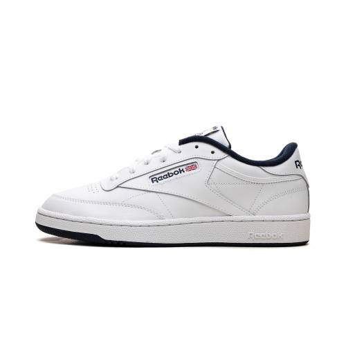 リーボック 野球クラブ \"WHITE NAVY\"" スニーカー メンズ REEBOK CLUB C 85 AR0457 /"