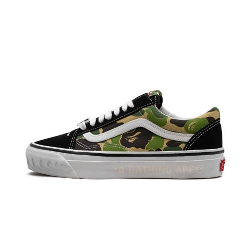 ヴァンズ バンズ 年寄りの学校 \"BAPE\"" スニーカー メンズ VANS OLD SKOOL VN000E6VE36 /"
