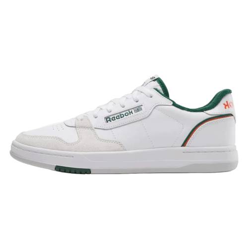 リーボック 位相角 厚地の外套 \"WHITE GREEN\"" スニーカー メンズ REEBOK PHASE COURT DARK 100201247 /"