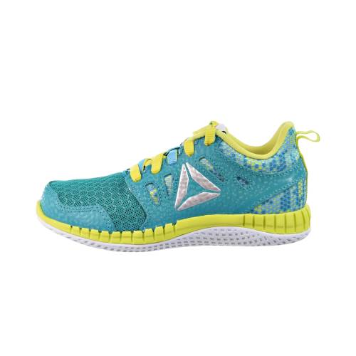 リーボック "TEAL SILVER" ジュニア キッズ REEBOK ZPRINT 3D MTL PS "TEAL/BLUE/YELLOW/SILVER" AR2887 / ベビー マタニティ スニーカー｜スニケス