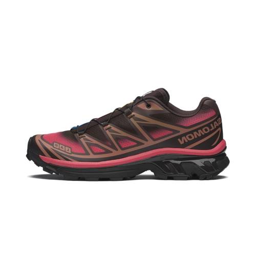 サロモン "BLACK RED" スニーカー メンズ SALOMON XT 6 SKYLINE / COFFEE L47876800｜スニケス