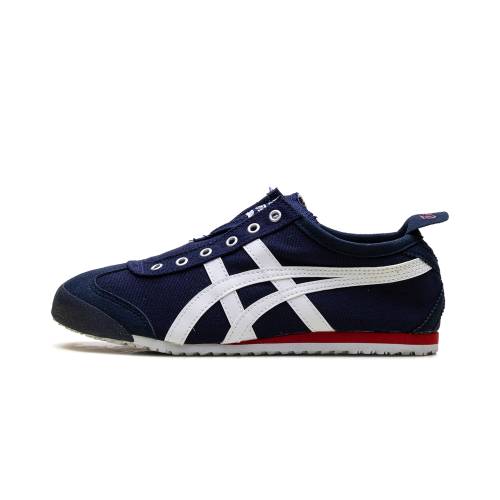 メキシコ スリッポン オフホワイト オニツカタイガー "NAVY RED" スニーカー メンズ ONITSUKA TIGER MEXICO 66 SLIP-ON OFF-WHITE 1183A360 401 /|スニケス