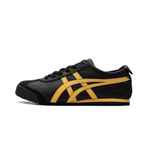 メキシコ オニツカタイガー "BLACK YELLOW" スニーカー メンズ ONITSUKA TIGER MEXICO 66 1183A201 003 /|スニケス