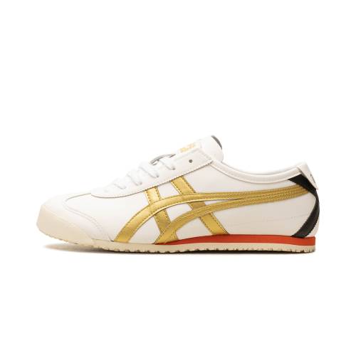 メキシコ合衆国 オニツカタイガー \"WHITE GOLD\"" スニーカー メンズ ONITSUKA TIGER MEXICO 66 1183C080 101 /"