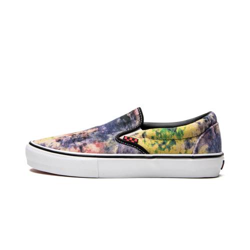 ヴァンズ バンズ 滑る スリッポン \"MULTICOLOR TIEDYE\"" スニーカー メンズ VANS SKATE SLIP ON TIE-DYE\"" VN0A5FCABML /"