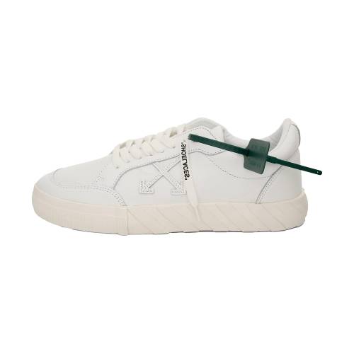 オフホワイト レザー 白色 ホワイト "WHITE SS22" スニーカー メンズ OFF-WHITE VULCANIZED LOW LEATHER WHITE OMIA085C99LEA0010100 /|スニケス