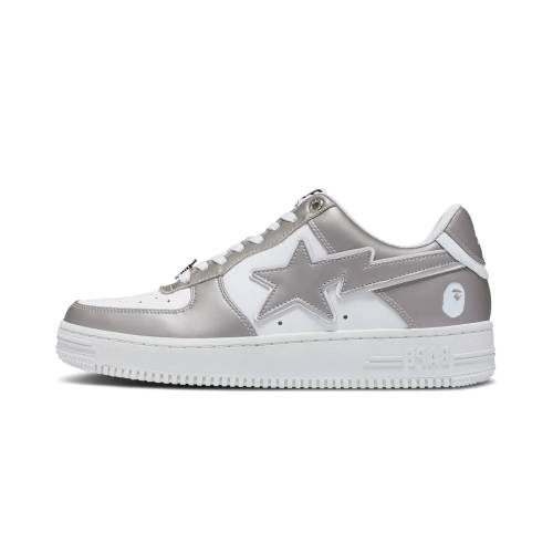 ベイプ \"SILVER\" スニーカー メンズ BAPE STA 1J80191053 SVR /