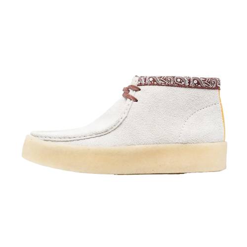 クラークス \"WHITE INTEREST\"" スニーカー メンズ CLARKS WALLABEE CUP BT 26167977 /"