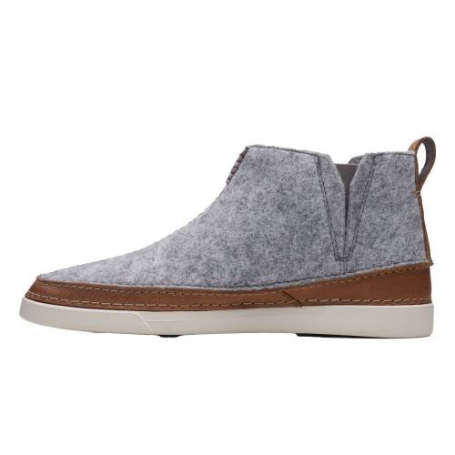 クラークス \"GREY\"" スニーカー メンズ CLARKS GERELD EASY 26168239 /"