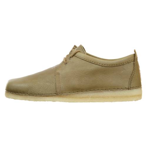 クラークス \"OLIVE LEATHER\"" スニーカー メンズ CLARKS ASHTON 31146 261 /"