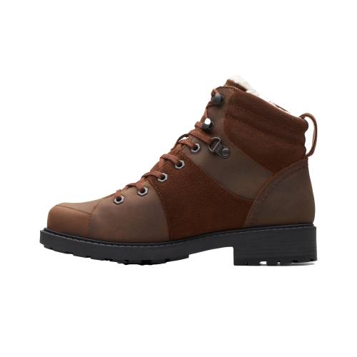 クラークス \"BROWN\"" スニーカー レディース CLARKS ORINOCO2 HIKE WP WMNS 26167569 /"