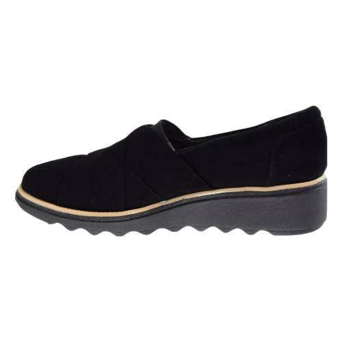 クラークス \"BLACK\" スニーカー レディース CLARKS SHARON FORM WMNS 26147426 /