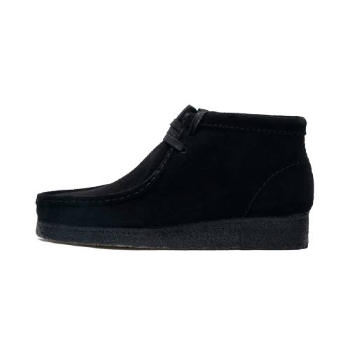 クラークス ブーツ "BLACK" スニーカー レディース CLARKS WALLABEE BOOT WMNS 26155521 /｜スニケス