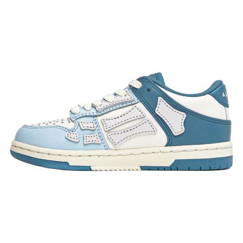 アミリ 白いこと 白いこと \"BLUE GREY\"" お坊っちゃん キッズ AMIRI TWO TONE SKEL-TOP LOW TD WHITE AKFOSR1003 521 / もの言う花 マタニティ スニーカー"